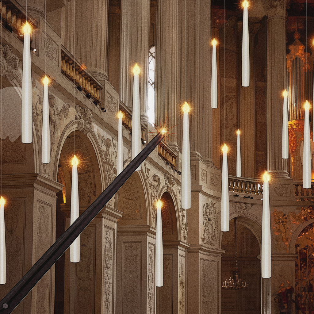 Spooky Floating Candles