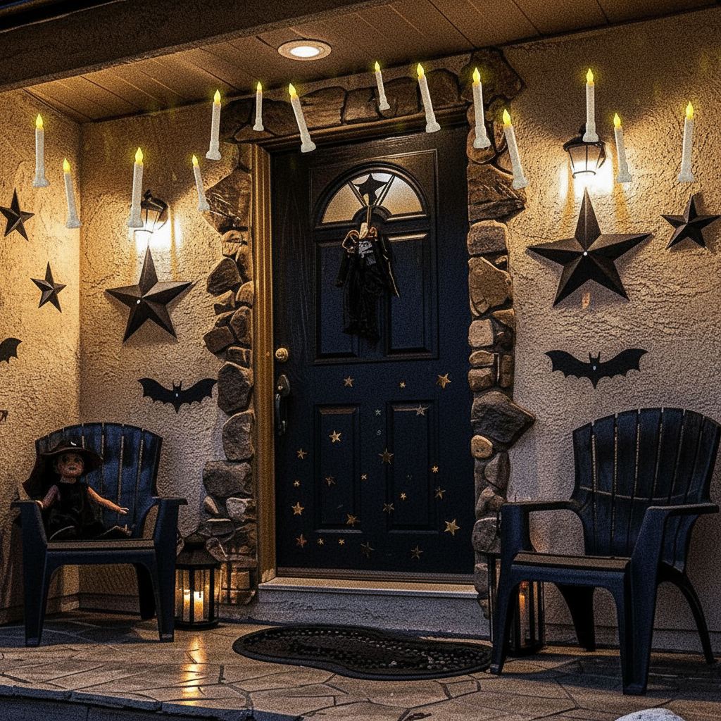 Spooky Floating Candles