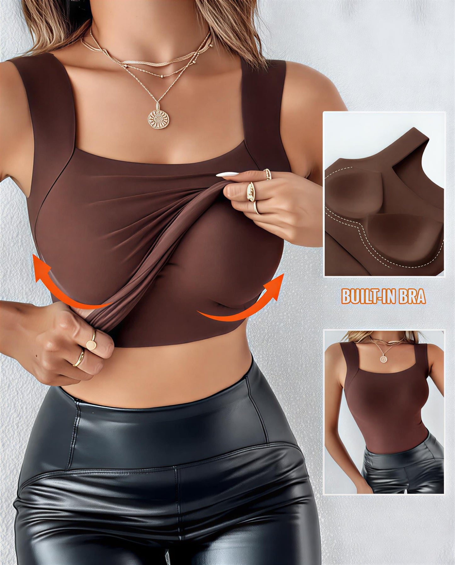 Elegant Comfort Seamless Bra Tank TM