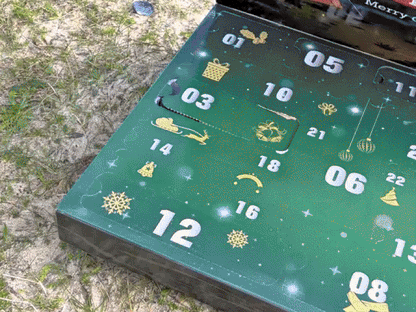 Holiday Gift for Outdoorsmen – Adventure and Camping Countdown Kit