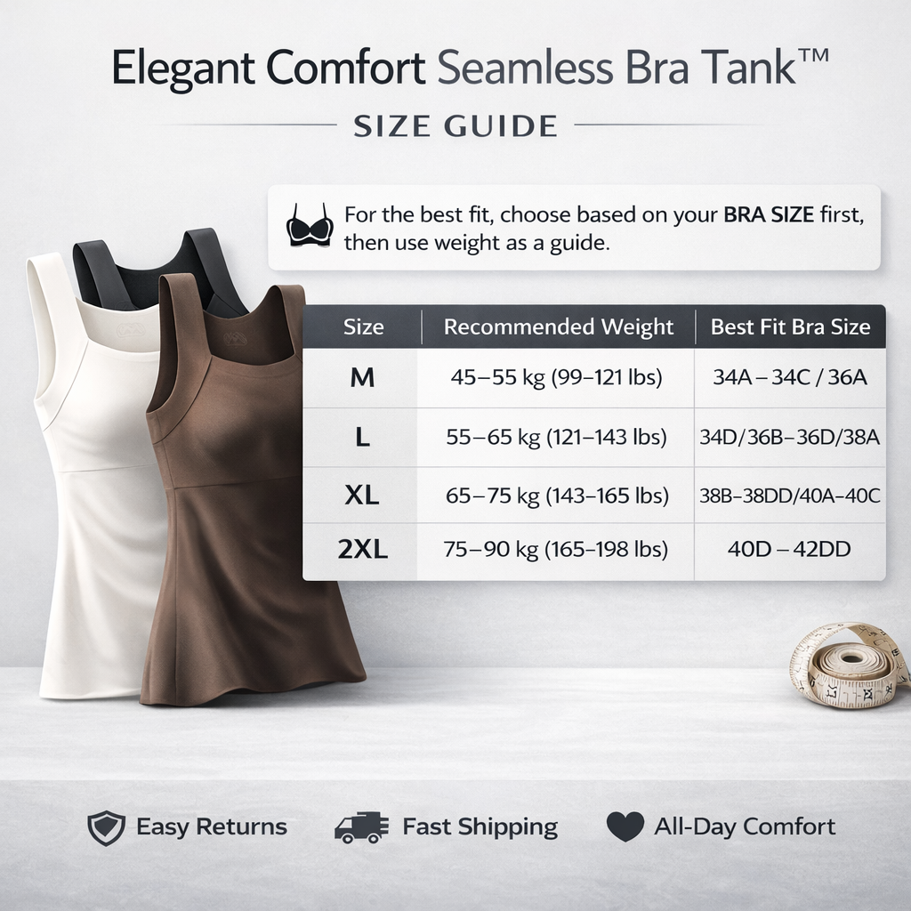Elegant Comfort Seamless Bra Tank TM