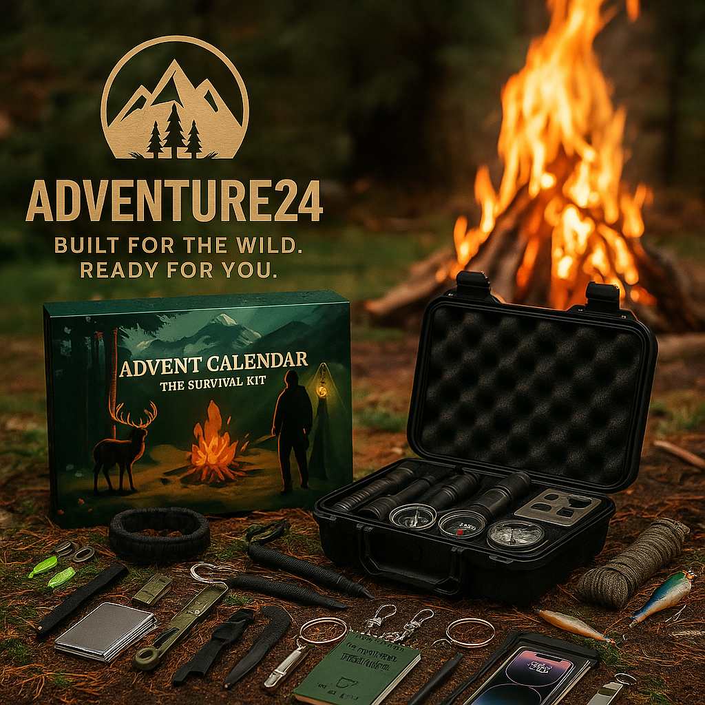 Adventure24 Survival/ Emergency Advent Calendar Gift Set