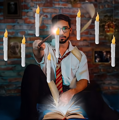 Spooky Floating Candles