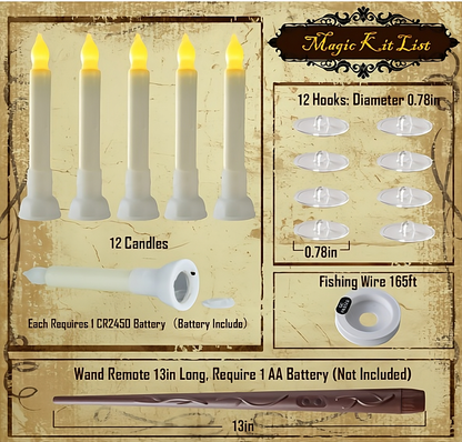 Spooky Floating Candles